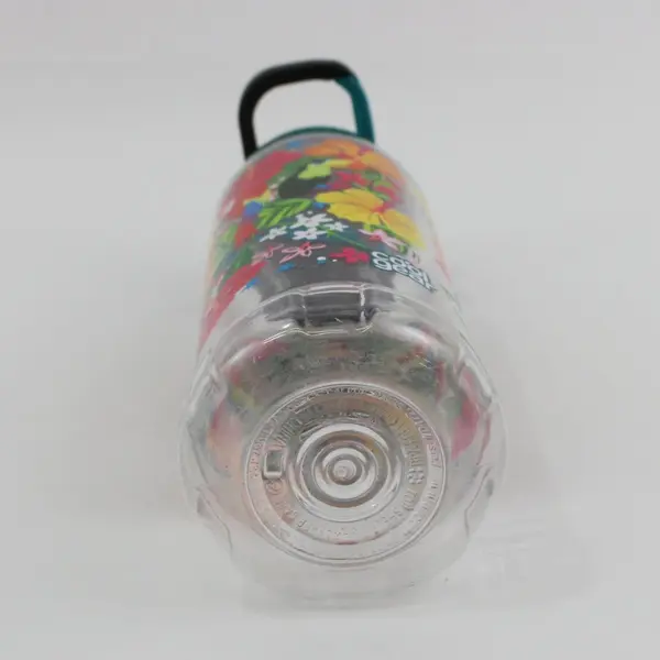 Cool Gear Tropical Floral Toucan Reusable Water Bottle Flip Top