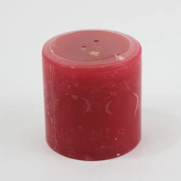 Bath & Body Works Plumeria Scented Jar Candle Red Glass New