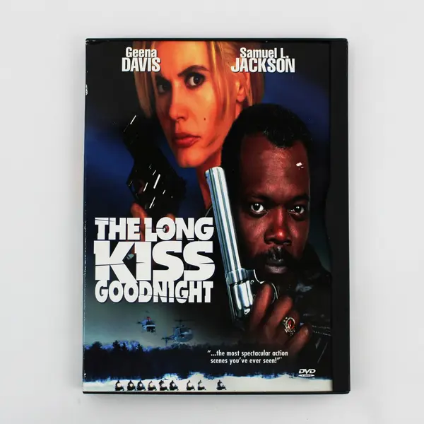 The Long Kiss Goodnight DVD 1996 Geena Davis Samuel L. Jackson MPN N4446