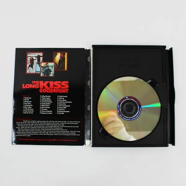 The Long Kiss Goodnight DVD 1996 Geena Davis Samuel L. Jackson MPN N4446