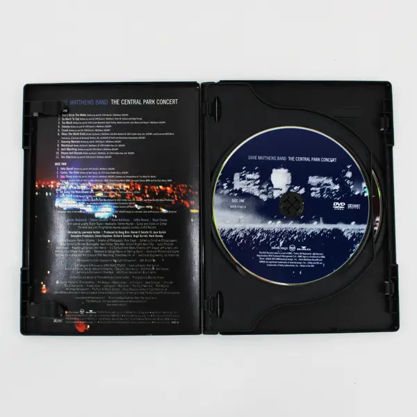 Dave Matthews Band Central Park Concert DVD 2003 2-Disc Set