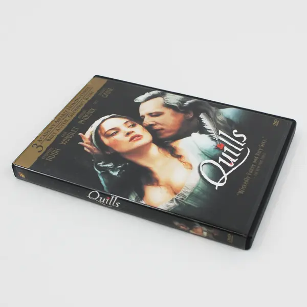 Quills DVD 2000, Geoffrey Rush, Kate Winslet