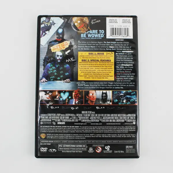 Batman The Dark Knight 2008 DVD 2-Disc Special Edition 
