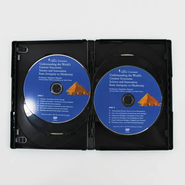 The Great Courses: Understanding the World's Greatest Structures 4 DVD Set