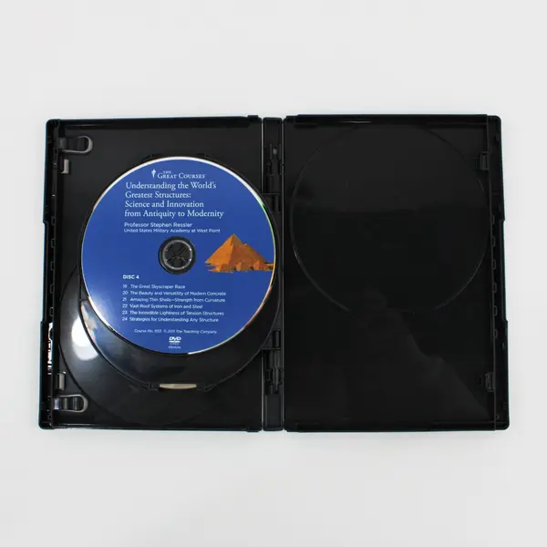 The Great Courses: Understanding the World's Greatest Structures 4 DVD Set