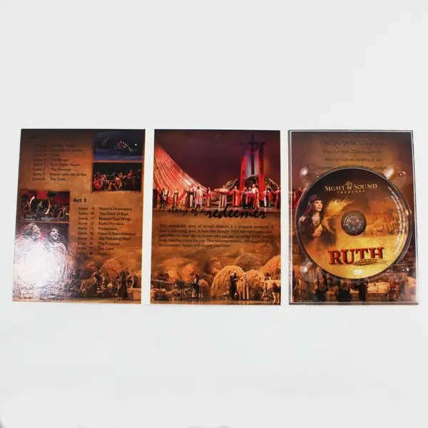 Ruth: A Story of Redemption DVD 2007, Sight & Sound theatres High Def. 