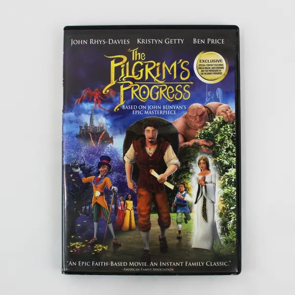 The Pilgrim's Progress DVD Animated Christian Movie 2019, #501858D 