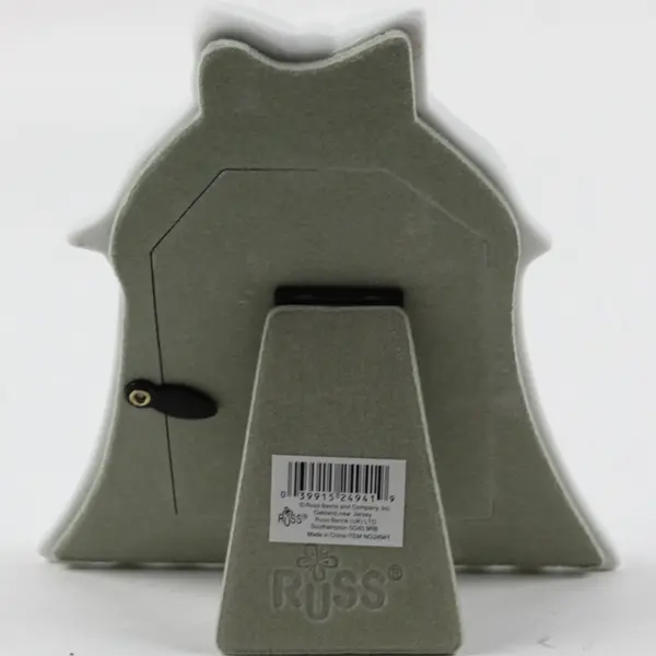 Russ White Porcelain Bell 45th Anniversary Picture Frame