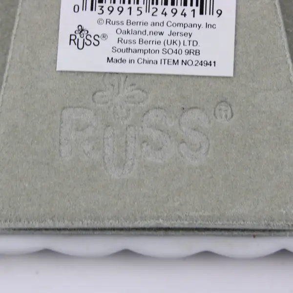 Russ White Porcelain Bell 45th Anniversary Picture Frame