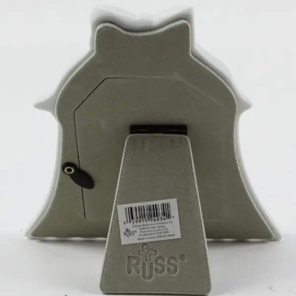 Russ White Lace & Promises Porcelain 10th Anniversary Bell Photo Frame 3x4