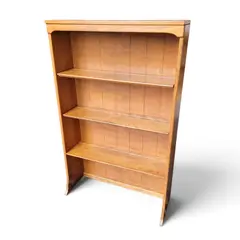 Ethan Allen Baumritter Wood Bookcase Upper Shelf 4 Shelves - Local Pickup Only