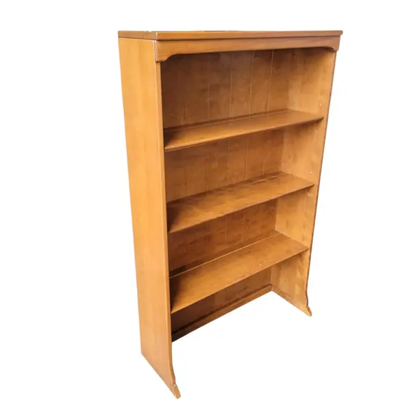 Ethan Allen Baumritter Wood Bookcase Upper Shelf 4 Shelves - Local Pickup Only