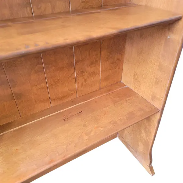 Ethan Allen Baumritter Wood Bookcase Upper Shelf 4 Shelves - Local Pickup Only