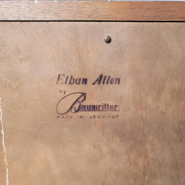 Ethan Allen Baumritter Wood Bookcase Upper Shelf 4 Shelves - Local Pickup Only