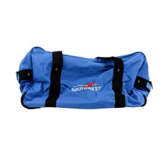 Southwest Airlines Embroidered Blue 22in Duffle Bag Travel Gym FLAWED