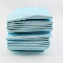 Lot of 25 Blue Disposable Absorbent Protection Pads