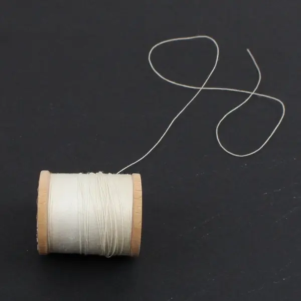 Lot of 6 White Sewing Thread Spools for Sewing Quilting Crafts