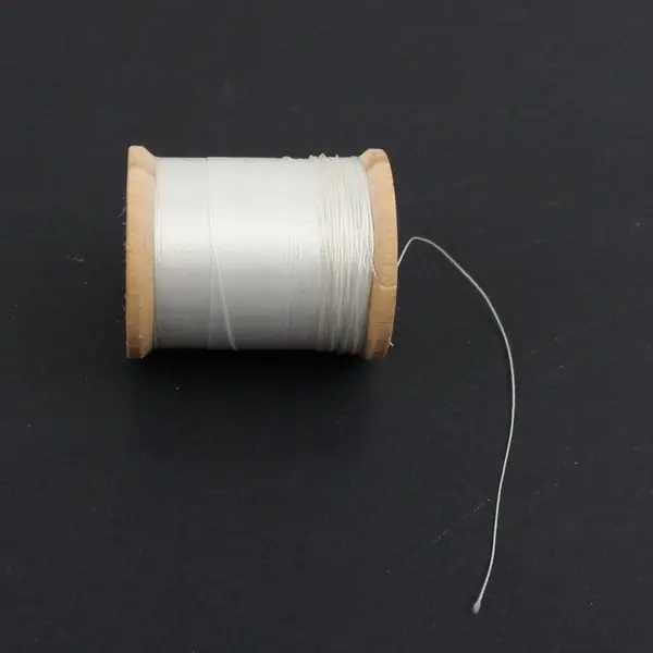 Lot of 6 White Sewing Thread Spools for Sewing Quilting Crafts