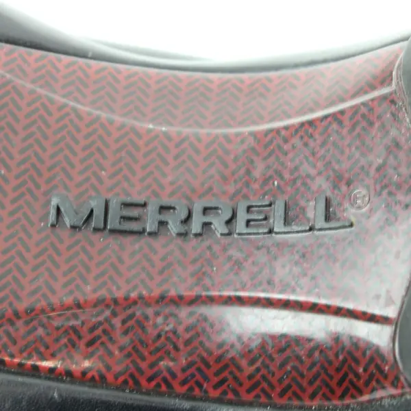 Merrell Spire Stretch Slip On Shoes Womens Size 9.5 Black Leather Air Cushion 