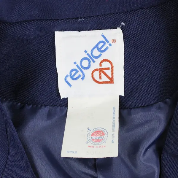 Rejoice! Union Made Women's Navy Blue Blazer Size 42