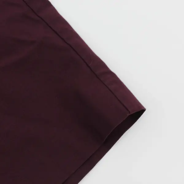 ELLE Women's Plum Purple Pencil Skirt Size Large Elastic Waist Knee Length