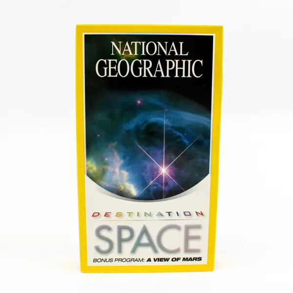 National Geographic Destination Space VHS 2000 Movie Video Cassette