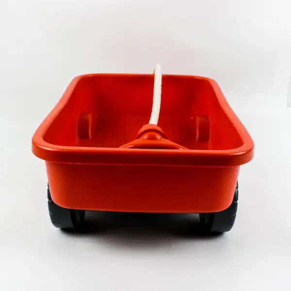 Green Toys Standard Orange Utility Cart Wagon Recycled Plastic