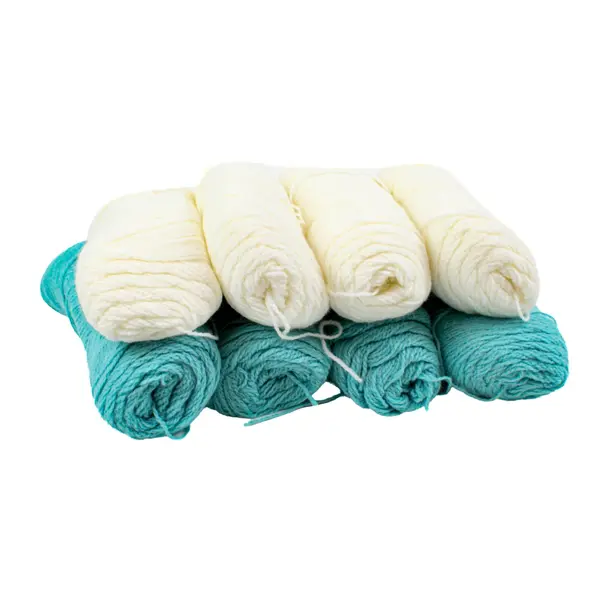 Vintage Herrschners 3707 Carriage Robe Crochet Kit 8 Rolls Instructions