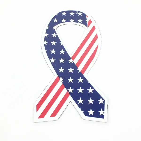 Lot of 5 American Flag Refrigerator Magnets