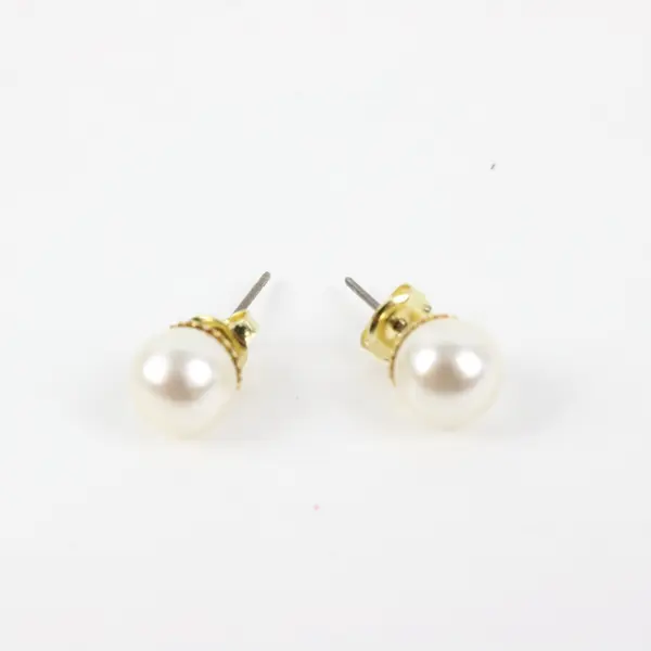Faux Pearl Earrings & Matching Bracelet Jewelry Set