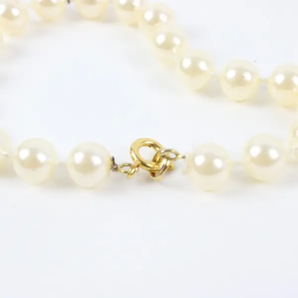 Faux Pearl Earrings & Matching Bracelet Jewelry Set