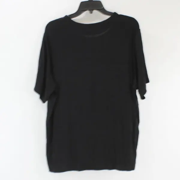 JR Bentley Plus Women's XL Black Short Sleeve Top