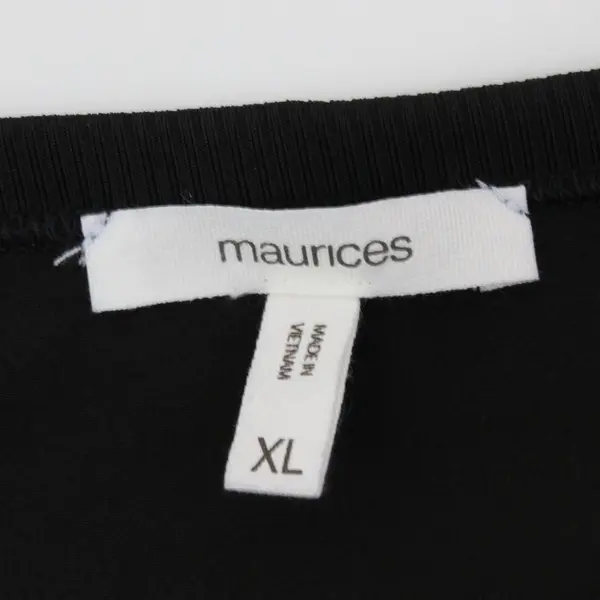 Maurices Women's Black Tank Top Size XL Casual Layering