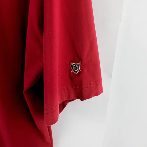 Oxford Golf Super Dry Coolmax Red Short Sleeve Polo Shirt Mens Size S