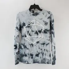 Gildan Odesza Hammer Men's Small Gray Tie-Dye Long Sleeve T-Shirt