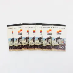 Lot of 7 Seaboard System Railroad Notepads Railroadiana Paper Collectible