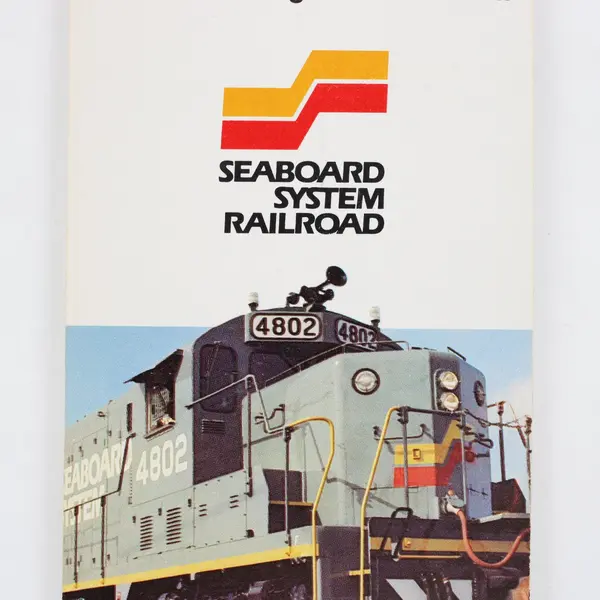 Lot of 7 Seaboard System Railroad Notepads Railroadiana Paper Collectible