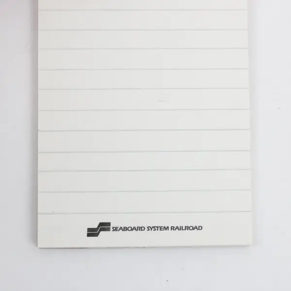 Lot of 7 Seaboard System Railroad Notepads Railroadiana Paper Collectible
