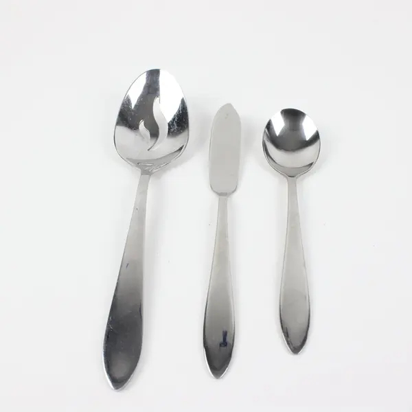 Lot of 3 Oneida Stainless Steel Flatware Pieces Silverware