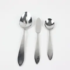 Lot of 3 Oneida Stainless Steel Flatware Pieces Silverware
