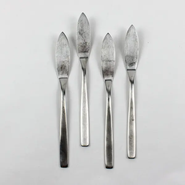 Lot of 8 WMF Cromargan Forks & Knives 4x 7" Forks 4x 8" Knives