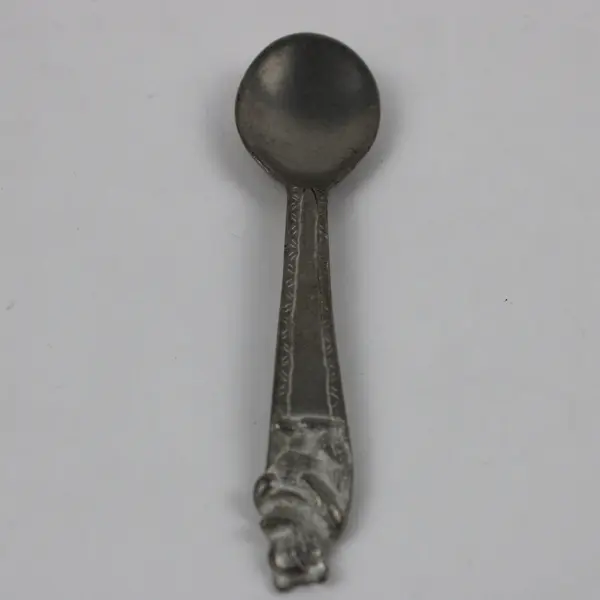 Danforth Pewter Disney Winnie the Pooh Infant Feeding Spoon 4.25" Good