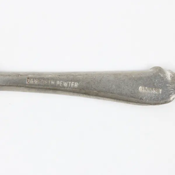 Danforth Pewter Disney Winnie the Pooh Infant Feeding Spoon 4.25" Good