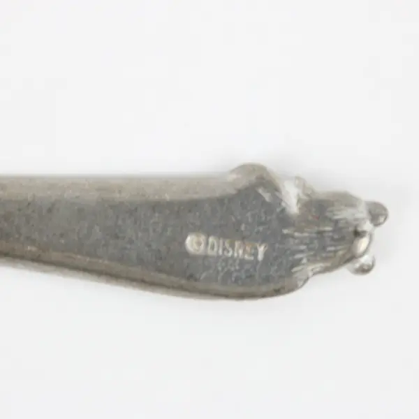 Danforth Pewter Disney Winnie the Pooh Infant Feeding Spoon 4.25" Good
