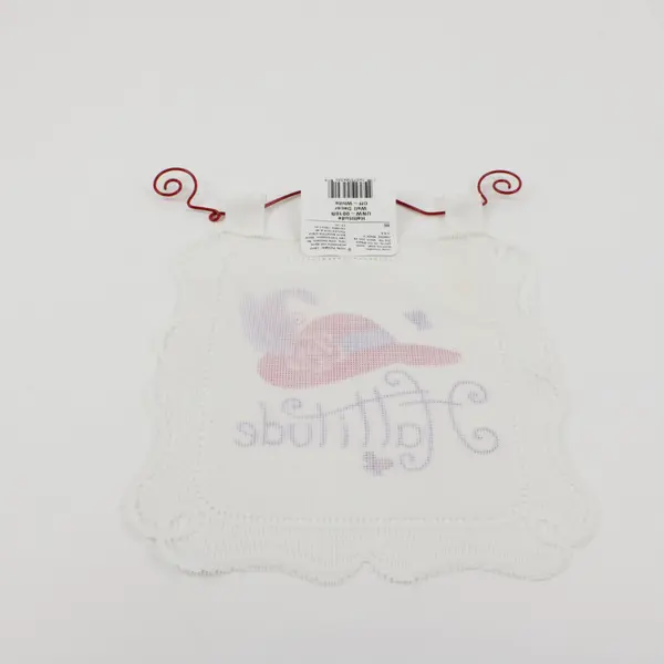 Heritage Lace Hattitude Red Hat Lady Wall Hanging Applique 8x9