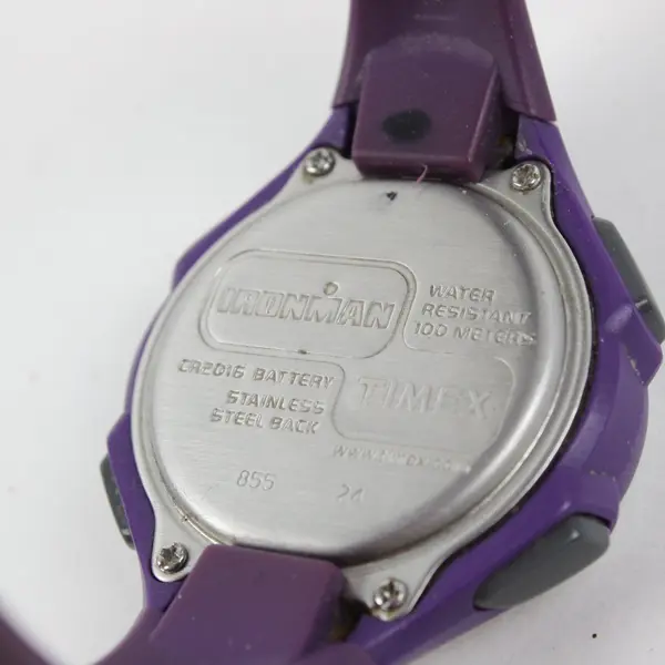 Lot of 2 Timex Ironman Men's T5K822 & Women's 855 Watches Pre-Owned Good