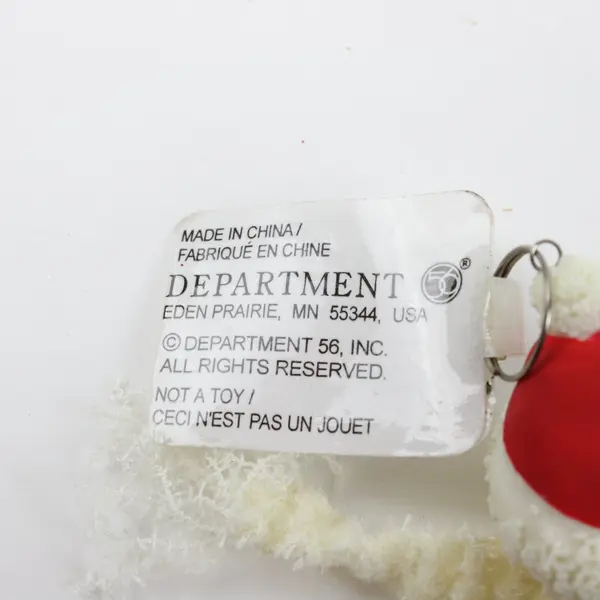 Lot of 6 Department 56 Snowbabies Personalized Christmas Star Ornaments