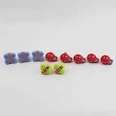 Set of 10 Bug Drawer Pulls for Kids’ Room Cabinet Handles