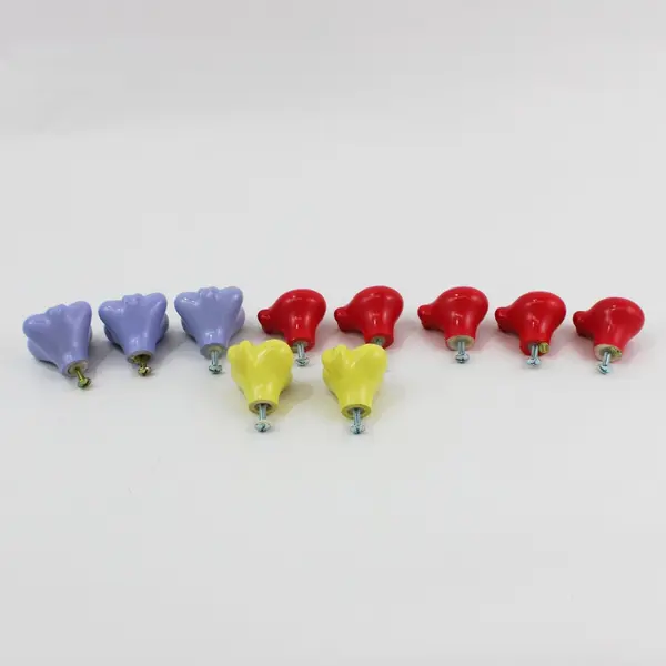 Set of 10 Bug Drawer Pulls for Kids’ Room Cabinet Handles