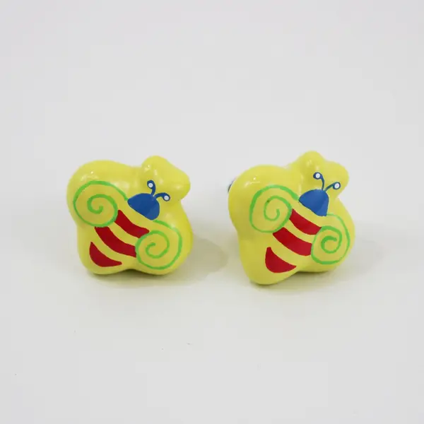 Set of 10 Bug Drawer Pulls for Kids’ Room Cabinet Handles